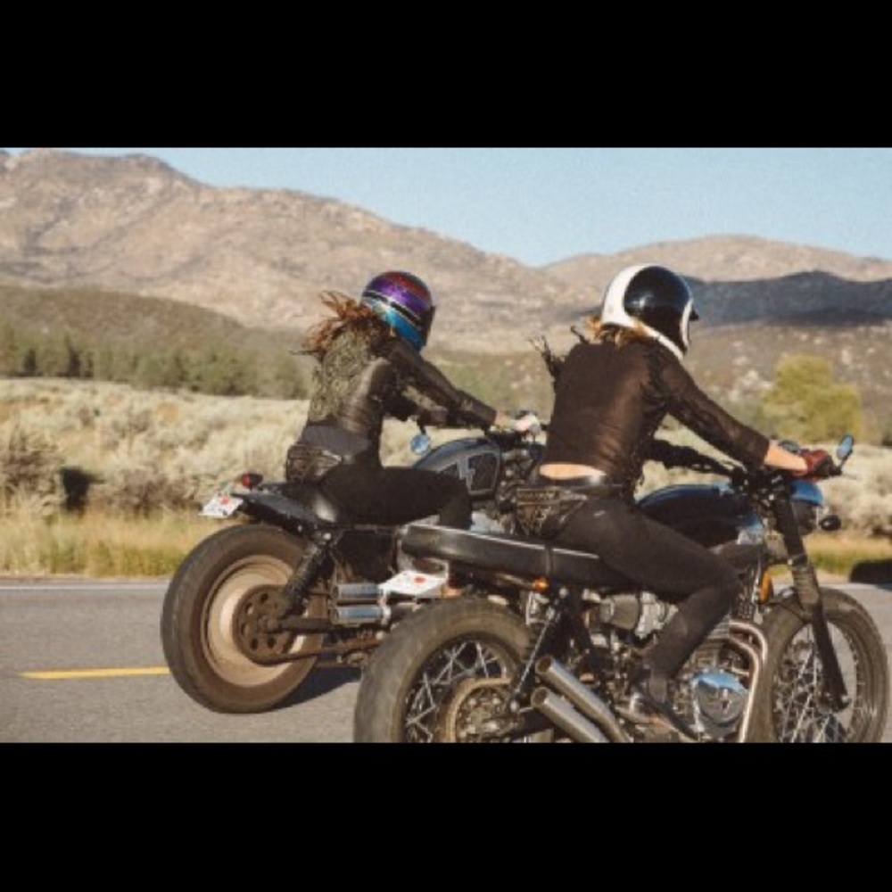 Cleobella leather fanny pack Babes Ride Out edition RARE
